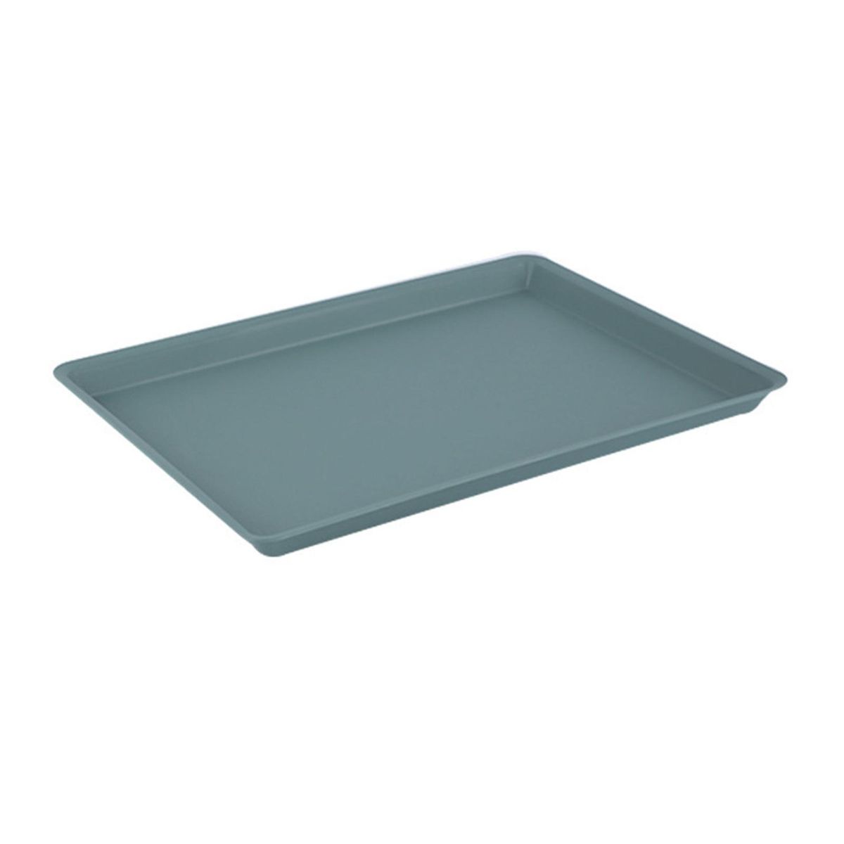 Stackable Tray Capacity Non-slip Food Tray Bpa Reusable for Fruit Green