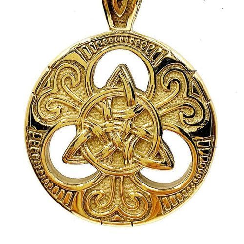 Trinity Talisman Lucky Wealth Fortune Destiny Amulet Pendant