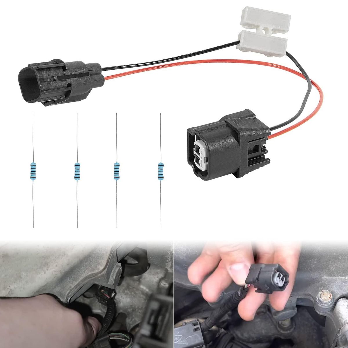 Chuang Qian VCM Harness Disable Kit Fit for Honda Acura/Pilot/Accord/Ridine/Odyssey, for Honda 3.5L V6 Engine with VCM