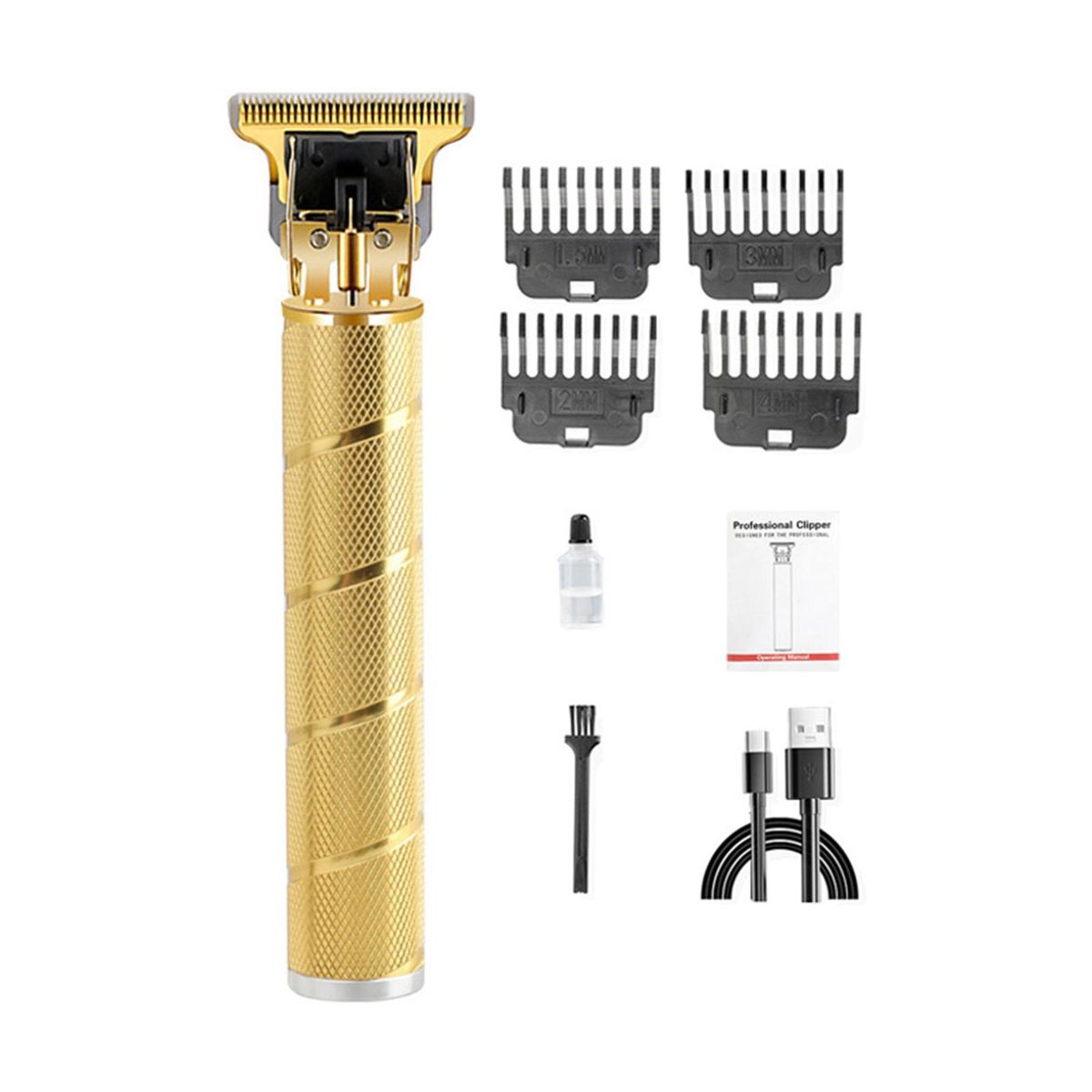 1 Set Hair Trimmer Electric Hair Men Rechargeable Cutting Machine