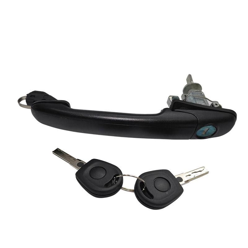 6K0837206 6K0837205 FRONT LEFT RIGHT DOOR HANDLE WITH LOCK BARREL FOR FORD GALAXY 1995-2006 33MM PIN LENGTH