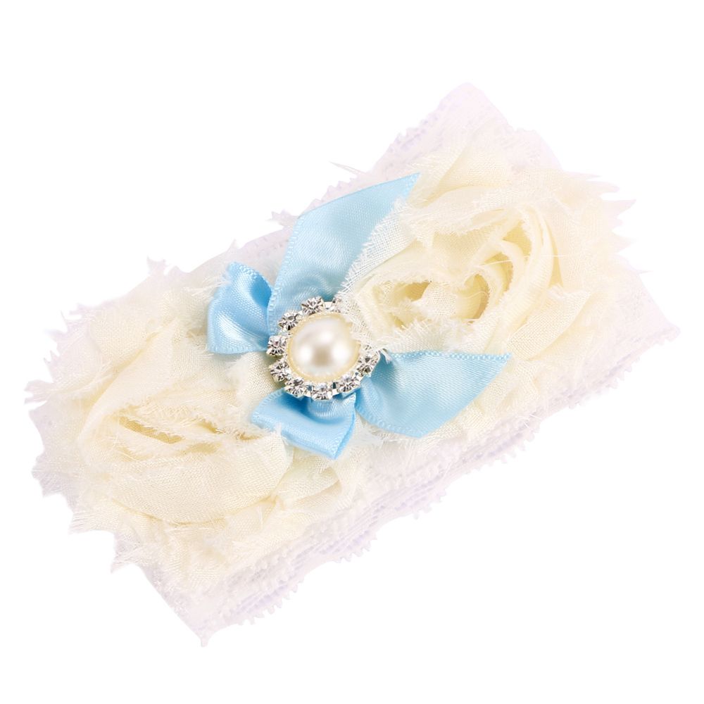 1 Pc Women Y Leg Garter Lace Ruffle Bridal  Bowknot Wedding-white1-ONE SIZE FITS ALL