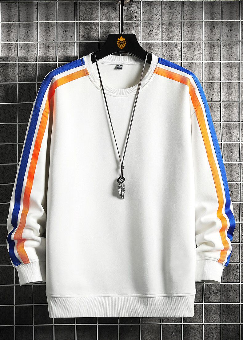 Kartel White And Multi Colour Sweatshirt