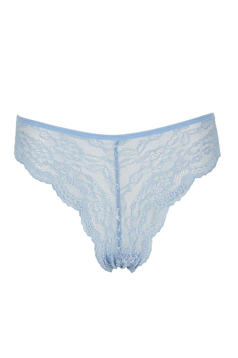 Woman BRAZILLIAN Underwear Slip - Blue