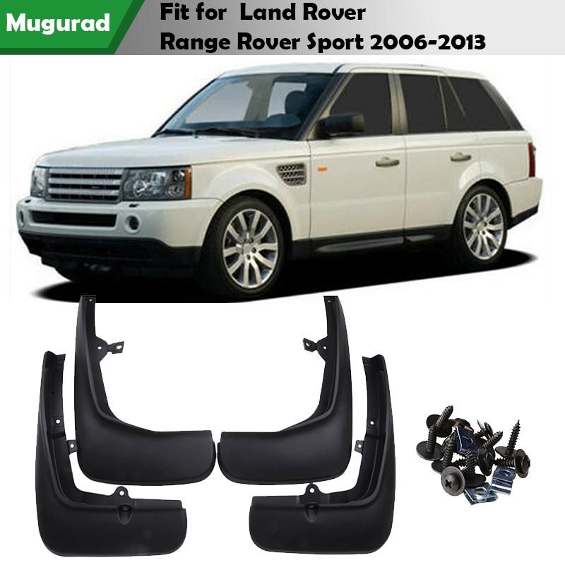Splash Guards,Mud Flaps,Mudguards Fit For Land Rover Range Rover L320 Sport 2006-2013 ,Fender Kit Car Accessories Replacement