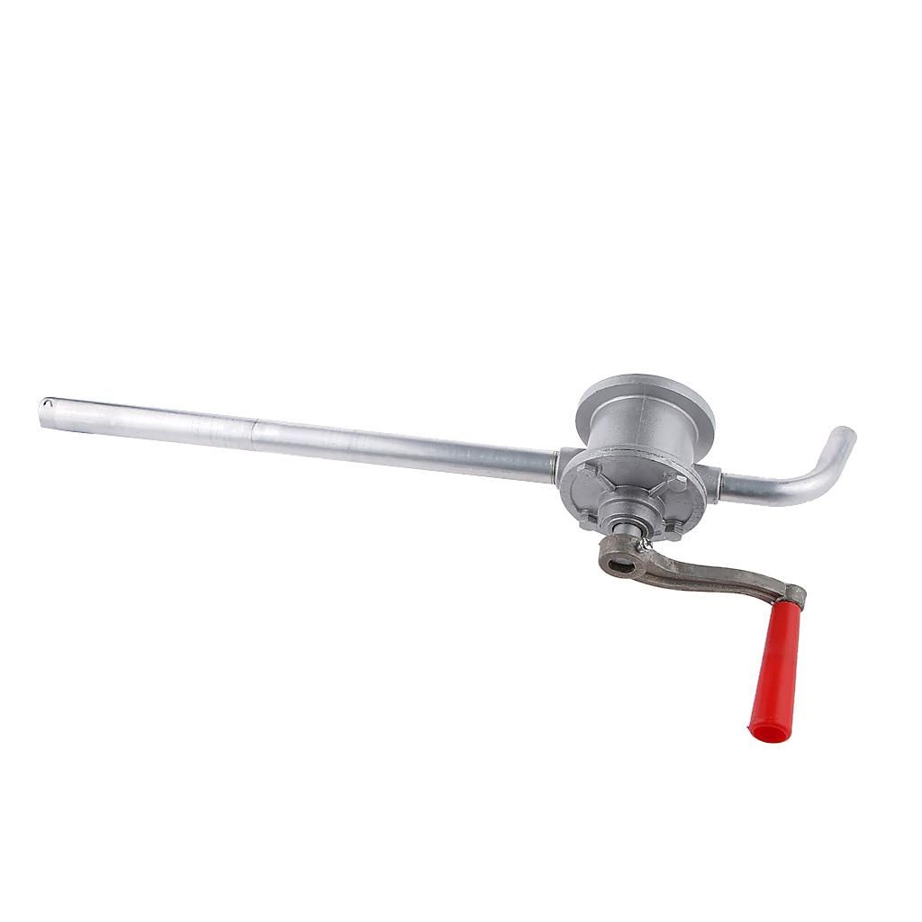 Aluminum Rotary Gas Oil Fuel Hand Pump Self Priming Dispenser