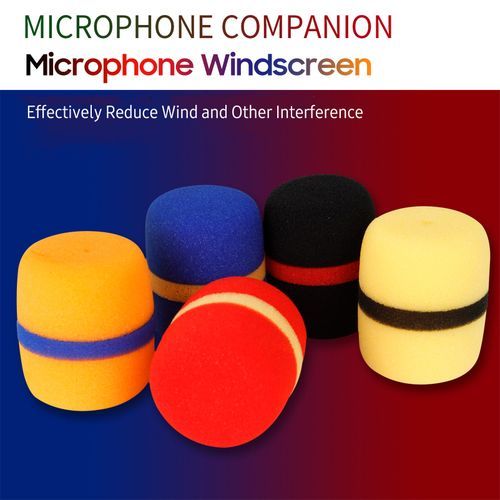 Foam Mic Cover Handheld Microphone Windscreen