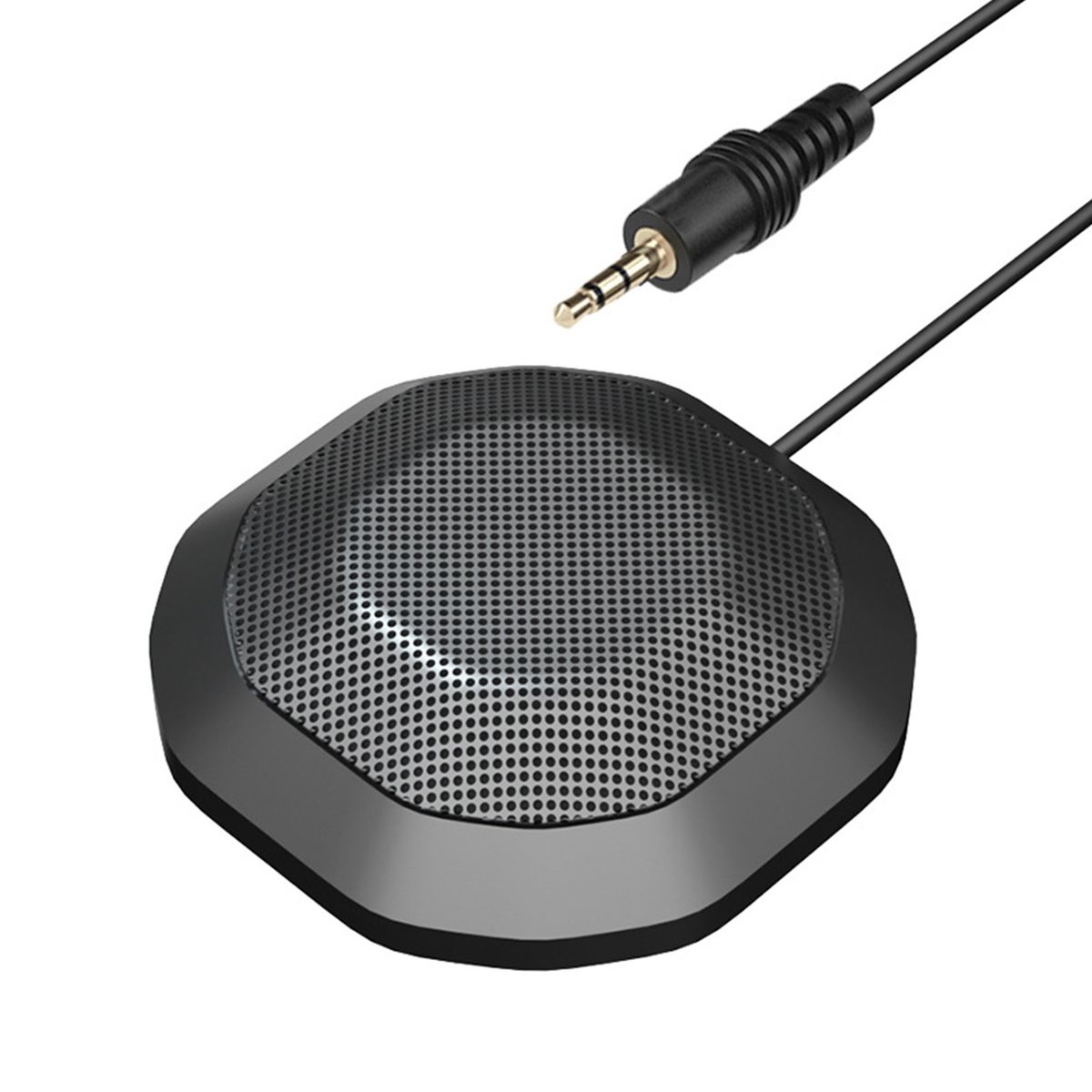 Portable 3.5mm Plug Conference Microphone 360?
