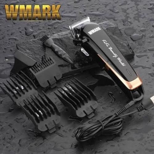 WMARK CORD/CORDLESS HAIR CLIPPER WITH STAGGER-TEETH BLADE