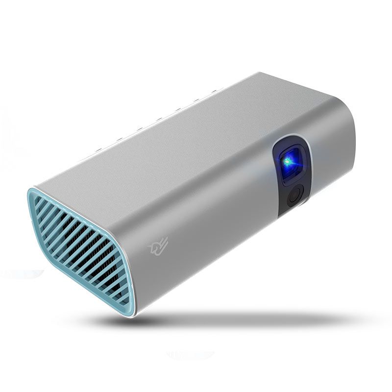 T200 Smart Portable Projector (Keystone Correction, Autofocus, Wireless Same Screen HD), Grey