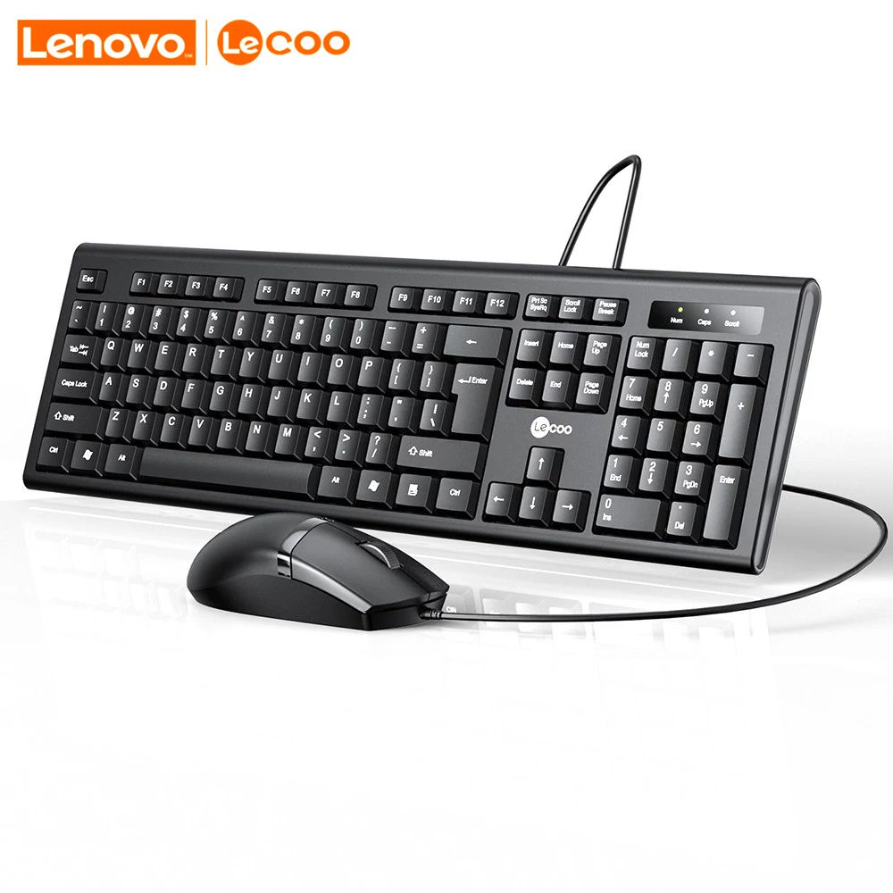 Lecoo CM101S Wired Keyboard Mouse Combo