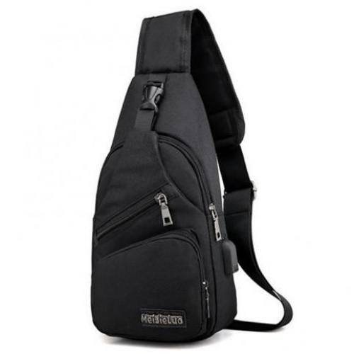 Crossbody Sling Bag With USB Charging Port