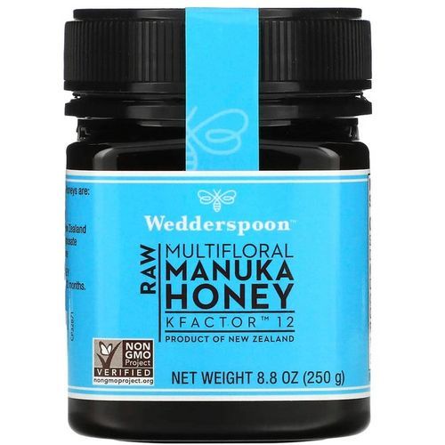 Raw Multifloral Manuka Honey, KFactor 12,8.8oz 250g