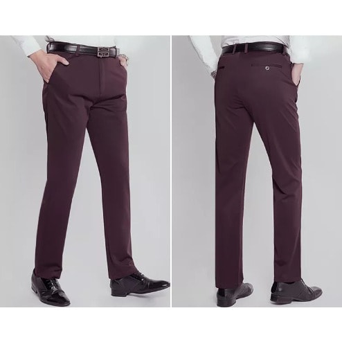 Trouser For Men - Wine