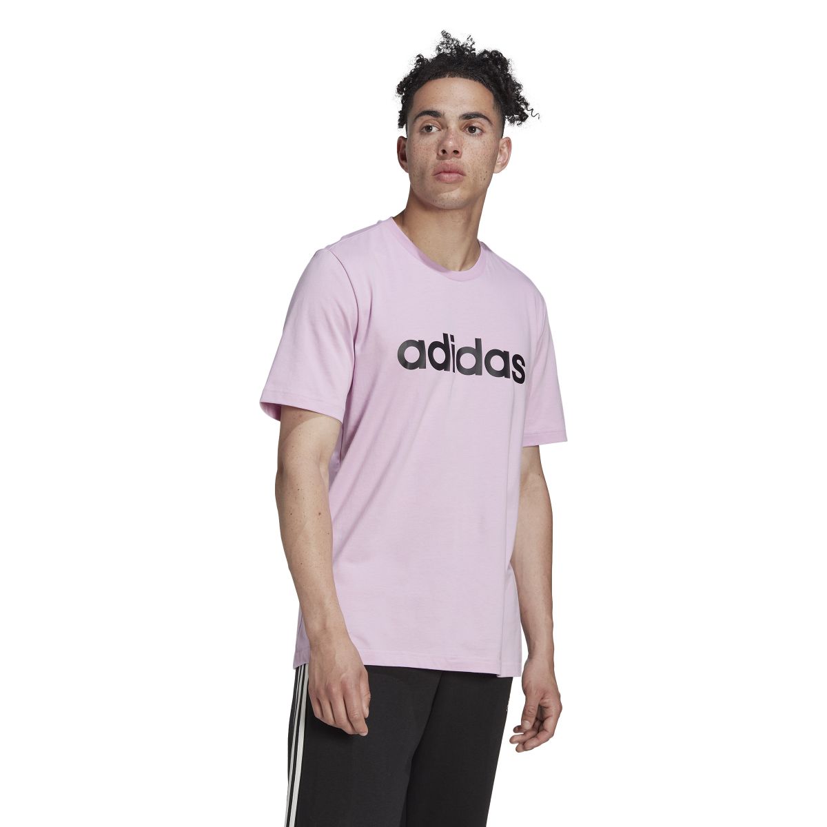 Essentials Embroidered Linear Logo T-Shirt Men