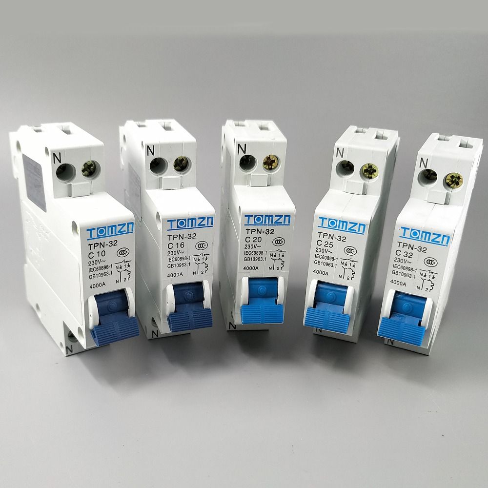 Circuit TPN Mini 1P+N Breaker MCB