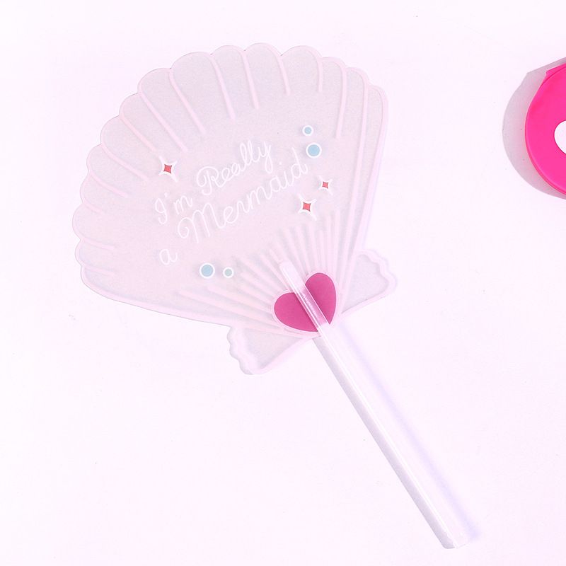 веер Para Fan Gifts Abanicos Styles PP Fan Portable Plastic Fan Cooling Summer Boda 8 Mini Shell Cute Fan Party Cartoon Hand