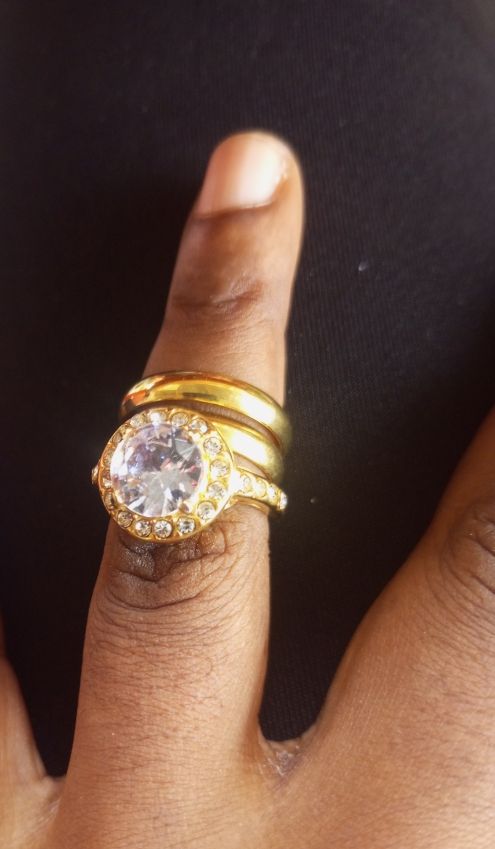 Circle Steel Wedding Ring