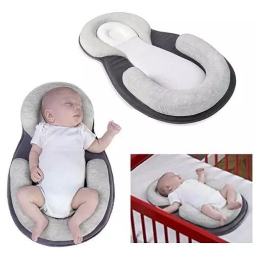 Newborn Anti-Rollover Cotton Mattress Baby Pillow/Bed