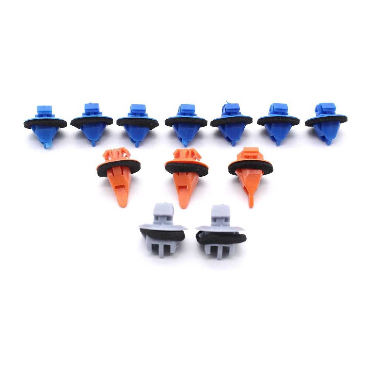 Front Door Trim Body Moulding Repair Kit Flare Panel Clips Replacement for Toyota Prado120