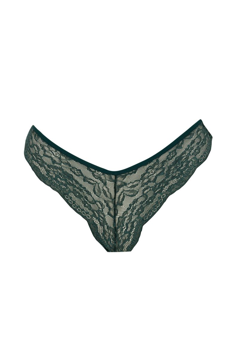 Woman Casual Brazillian Slip - Green