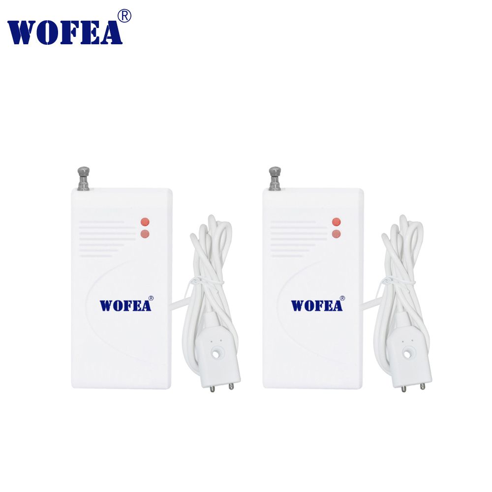 Water Leakage Detector Alarm For Alarm System 2pcs/lot Gold