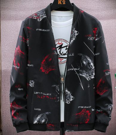 Tiger Head Cute Jackets For Men (Jacket Only)