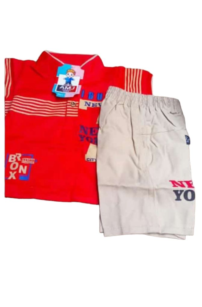 Baby Boy Shirt And Shorts