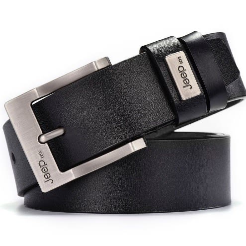 Leather Belt - Black