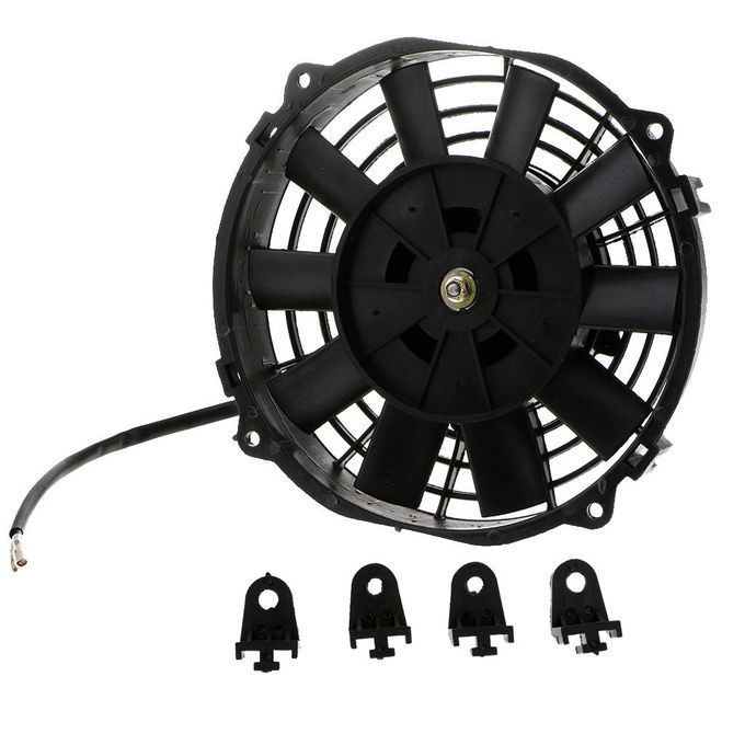 8'' 80W DC 12V Car Motorcycle Electric Radiator Cooling Fan Large Air
