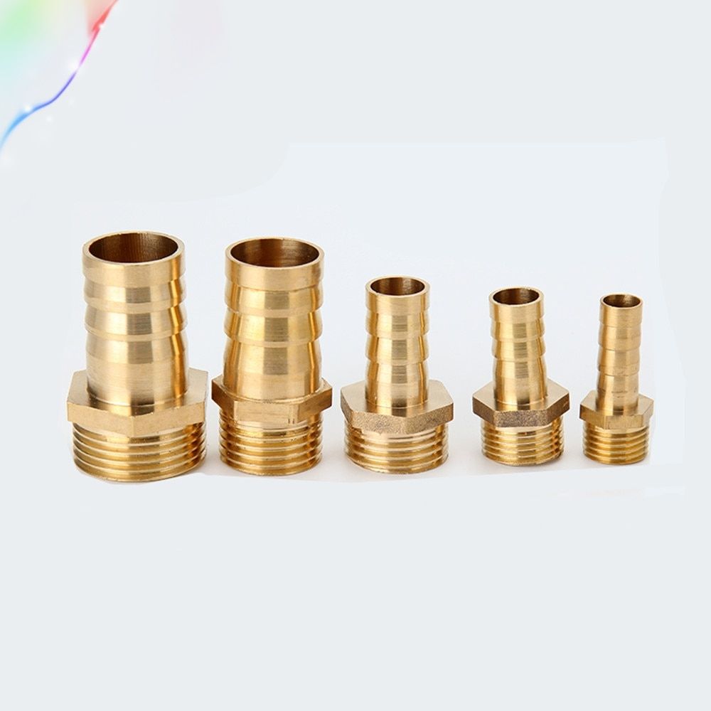 Brass Pipe Fitting 4mm 6mm 8mm 10mm 12mm Hose Barb Tail 1/8
