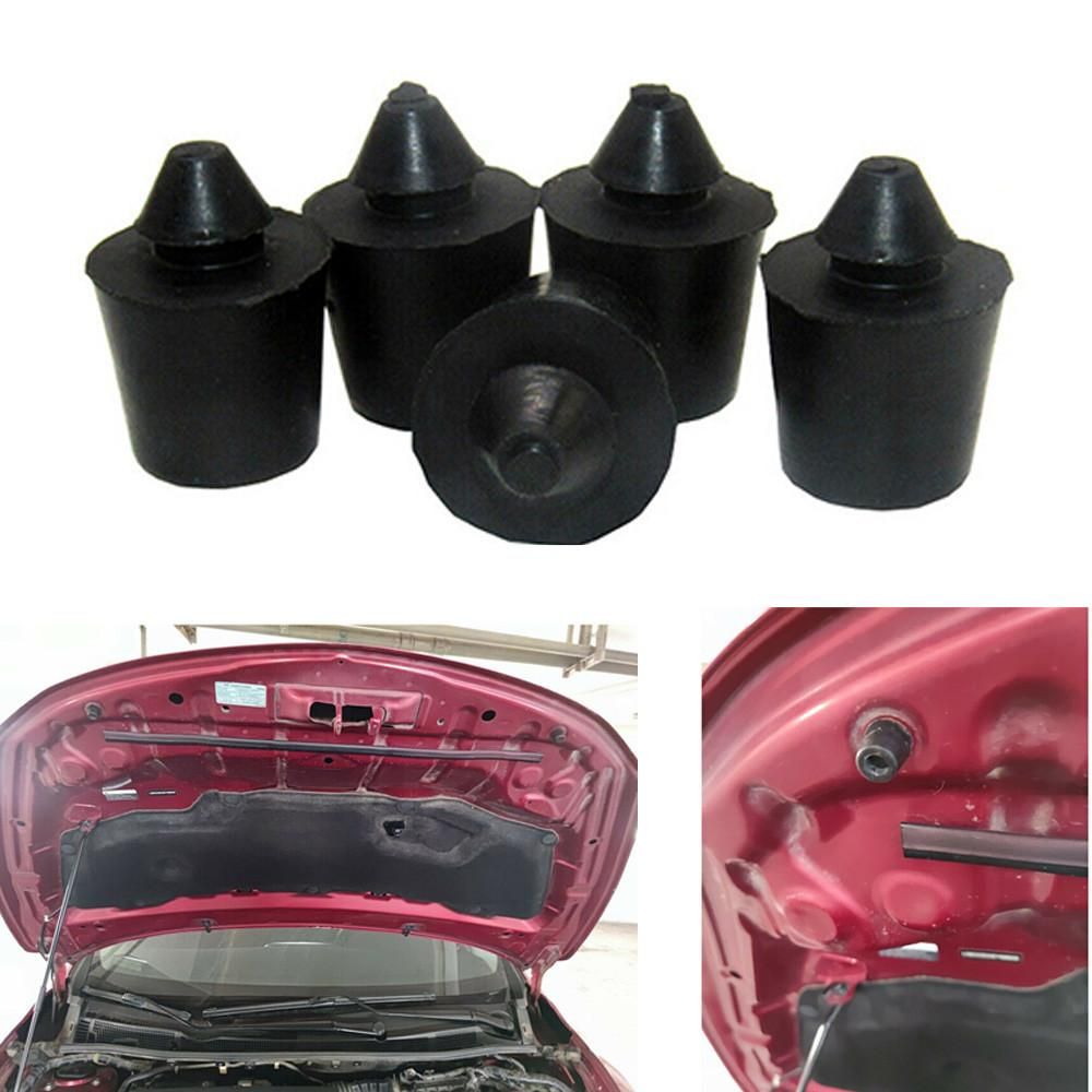 5pcs Car Clips Bumper Hood Bonnet Pad Protector  er Fit For Nissan Bumper Hood Direct Rubber er Clips Fit For Nissan