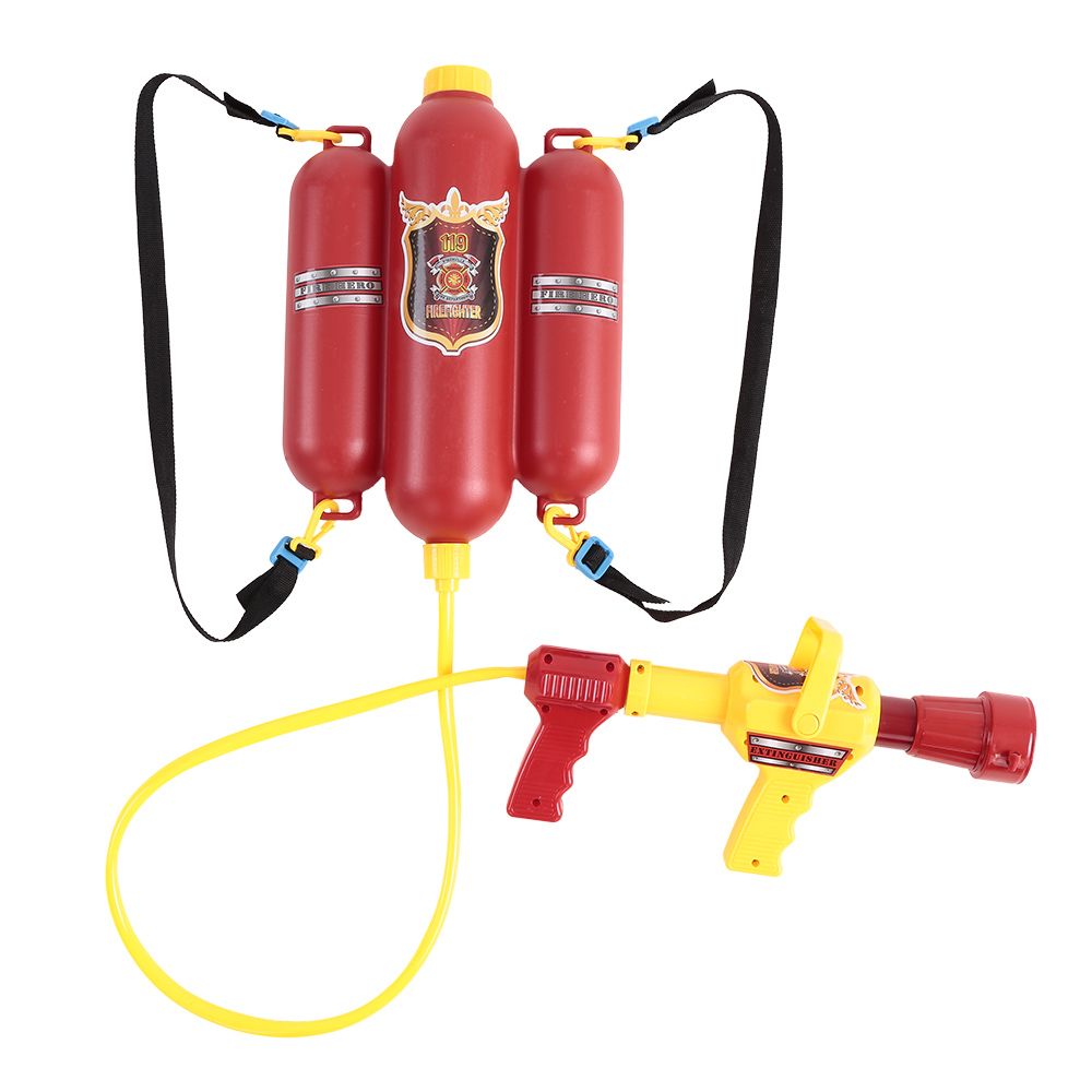 Fireman Backpack Water Spraying Gun Toy For Kids