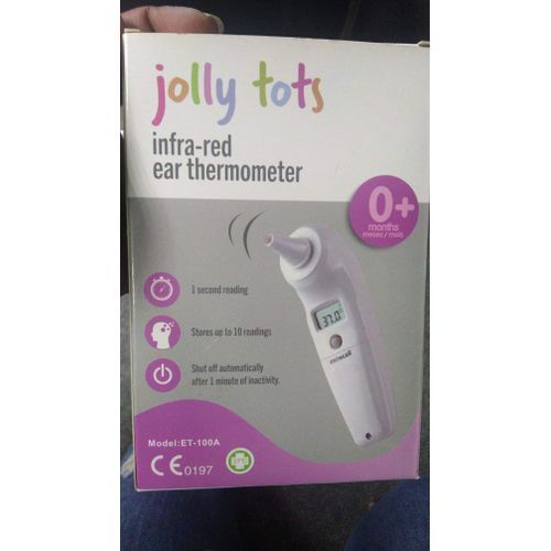 Jolly Tots Infra-red Ear Thermometer For Babies 0+months