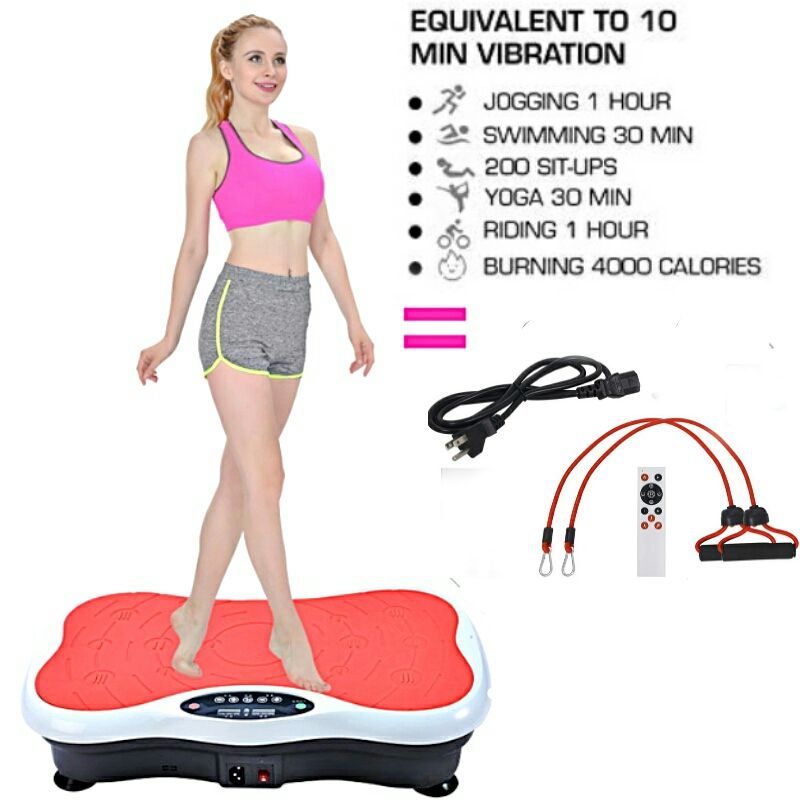 Vibration Full Body Workou Platform Slimming Massager Relaxes Muscles & Burn Fat