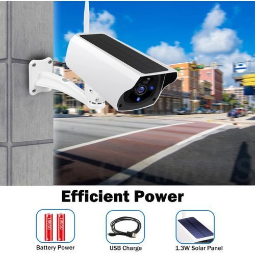 Wireless CCTV Camera Solar Wifi HD 1080P Outdoor IP Camera