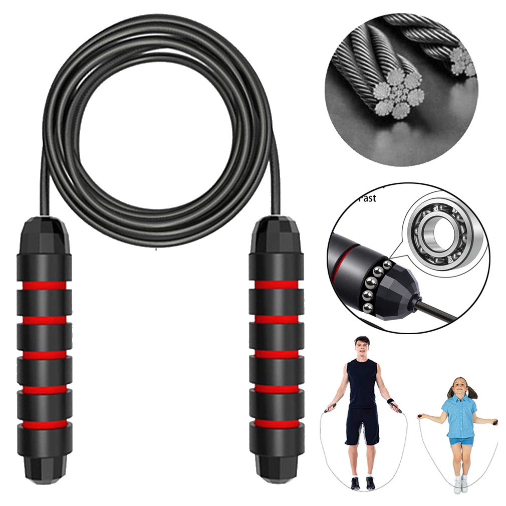 Adjustable Jump Skipping Rope Cable For Adults/Kids