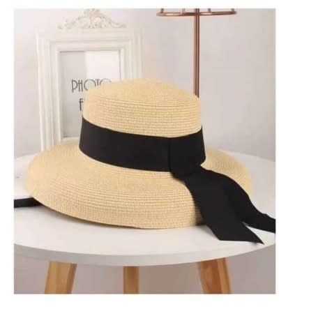 Ladies' Curve Brim Staw Hat
