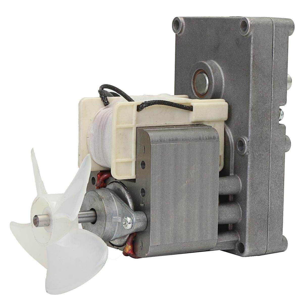 220V BBQ Grill Rotisserie Geared Motor Pole Barbecue Machine For Oven Fireplace