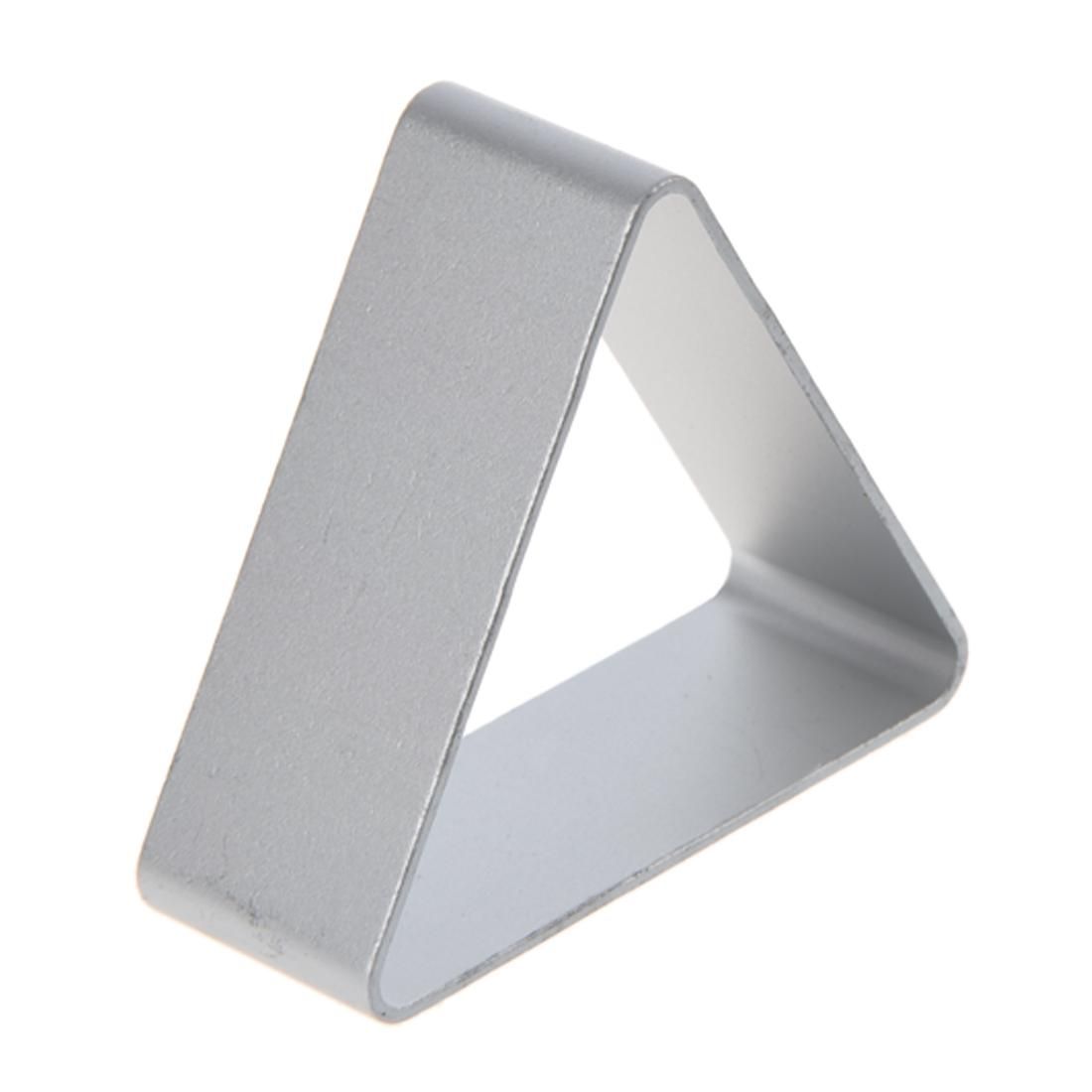 Kitchen DIY Cake Sandwich Toast  Shape Silver Tone Aluminum