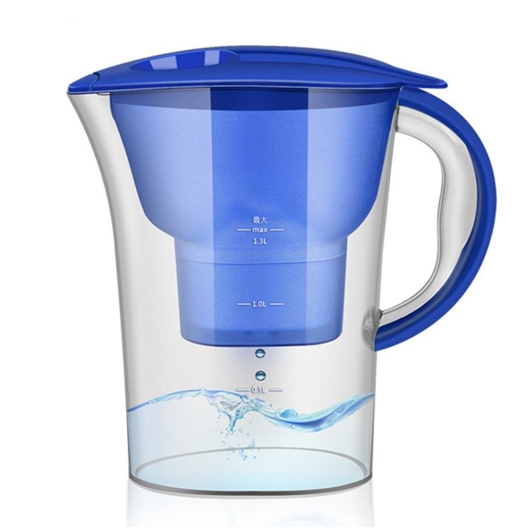 1.3L Portable Activated Carbon Filter Cold Water Bottle