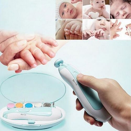Baby Scissors Babies Nail Care Safe Electric Baby Nail Trimmer