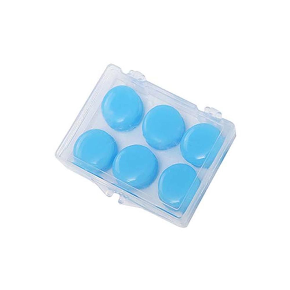 Soft Silicone Mud Ear Plugs For Sleeping Swimming