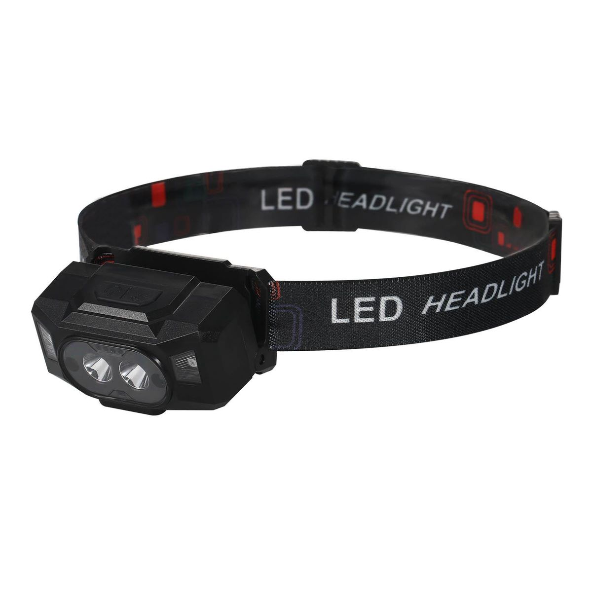 LED Headlamp Flashlights Camping Hiking Head Lamp Motion Sensor Headlight 6 Lighting Modes Adjustable Headband Rechargeable Outdoor Fishing Running Cycling