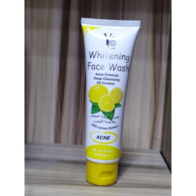 YC Whitening Lemon Extract Facial Wash For Acne, Deep Cleansing