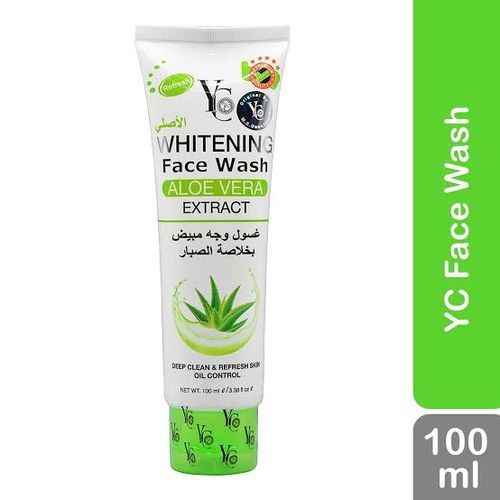 Whitening Aloe Vera Extract Face Wash For Deep Cleanse, Glow