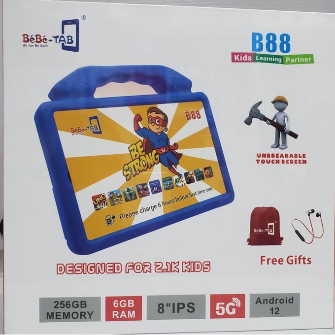 B88 Educational Tablet 6GB 256GB Dual SIM Tablet For Kids 5G
