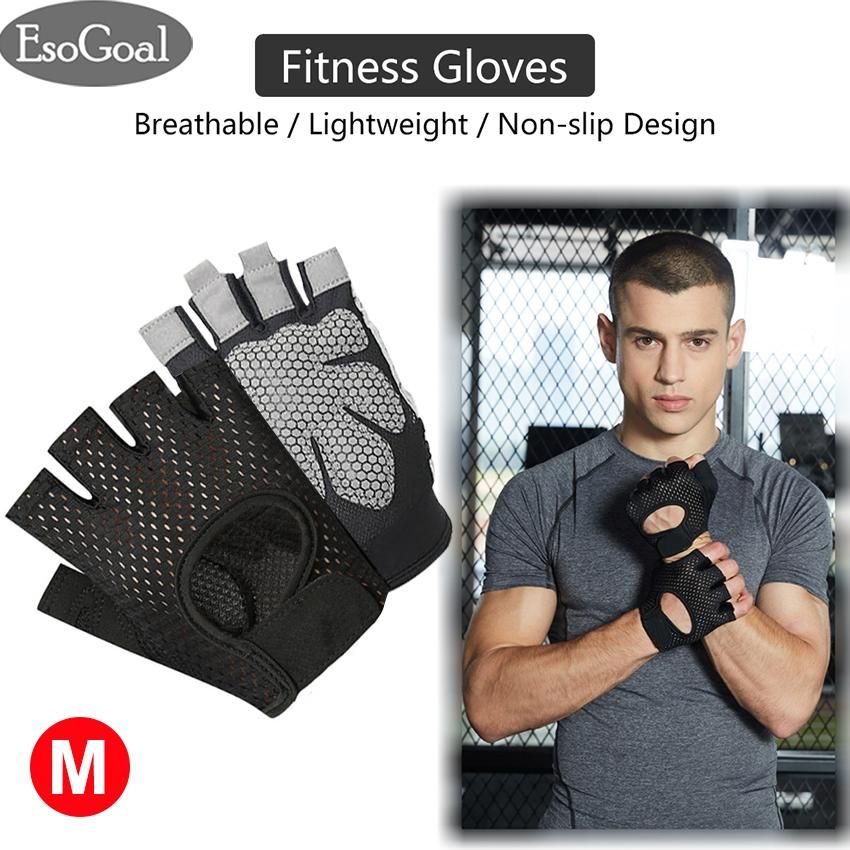 EsoGoal Women Fitness Sports Glove Breathable Half Finger
