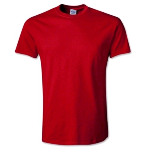 Unisex Round Neck T-shirt - Red