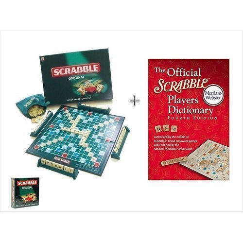 Big Board Scrabble Game + Scrabble Dictionary